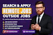 search and apply for jobs or apply for remote job applications
