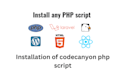 install any  PHP script and fix bug