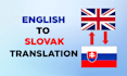 provide accurate english to slovak translation