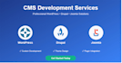 create cms website wordpress joomla drupal