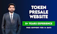 create token presale website with smart contract integration