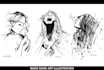 make a dark art illustration