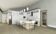 design 2d 3d layout and rendering kitchen professionally