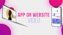 create an app promo video and website explainer