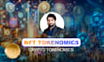 setup a professional crypto tokenomics,nft tokenomics