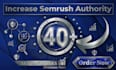 increase semrush authority score as 40