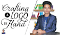 make a hand drawn logo design within 1 hours