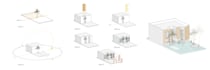 design 2d and 3d architecture axonometric diagram
