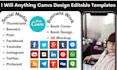 anything canva design editable templates
