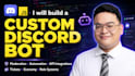 develop a professional custom discord bot for your server