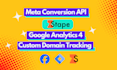 setup meta conversion API with stape and ga4 server side tracking