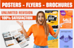 create engaging and professional flyer and brochure designs