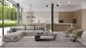 create modern residential interior design and 3d renderings