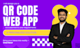 develop a custom qr code web app with real time dashboard and analytics