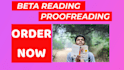 do an in depth beta reading of your book and critique