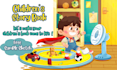 draw colorful children story book illustration and cover