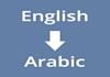 translate from english to arabic standard and vernacular