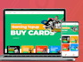gaming top up, visa and gift card selling website code