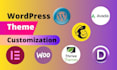 customize any premium theme using elementor pro