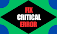 fix critical errors of wordpress and woocommerce website