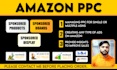 setup, optimize and manage your amazon fba PPC campaigns