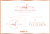 create elegant and luxury feminine logo