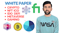 design crypto white paper write white paper nft