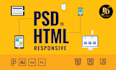 convert PSD to HTML,xd to HTML,figma to HTML CSS responsive