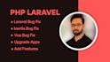 develop and fix laravel, vue, inertia, and PHP website issues