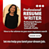 provide professional resume writing services