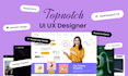 design modern website UI UX or mobile app UI in figma