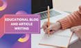 write educational articles and blog