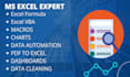 do any excel job