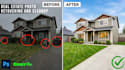 real estate photo retouching and cleanup