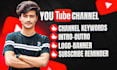 create and setup youtube channel