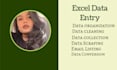 do perfect excel data entry, web scraping, data collection, pdfconvert