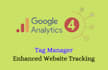 do google analytics 4 and tag manager setup with enhanced website tracking