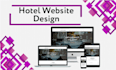 design responsive hotel website with room booking features