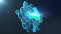 create high tech intro hexagons logo animation