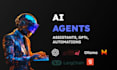 build advanced ai agents, ai chatbots, rag llms, with langchain
