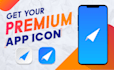 create a logo and an app icon design
