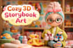 create awesome children story book illustrations