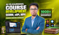 create interactive elearning video course with ai