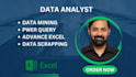 provide excel data analysis and solutions