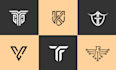 do an outstanding modern minimalist unique flat logo design