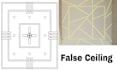 design modern false ceiling interior design 3d and 2d