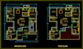 redraw floor plan in autocad, cad or dwg
