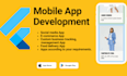 develop android and ios app using flutter app development