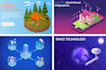 create isometric vector illustrations, infographics and maps