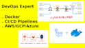 be your devops engineer for AWS, docker, and gcp
